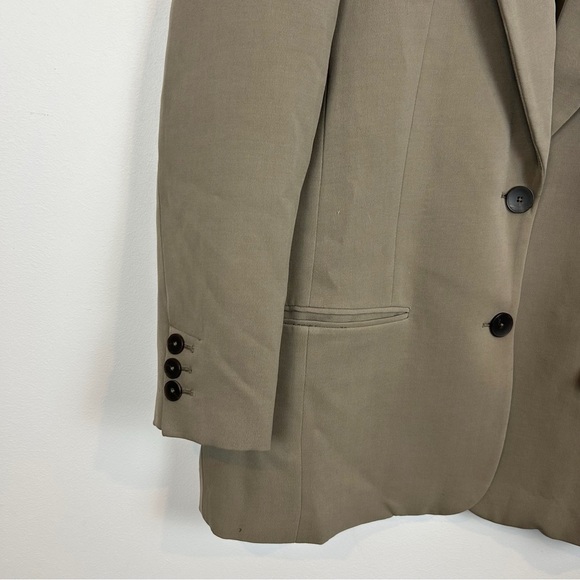 Zara Oversized Blazer Tan Size Medium - Picture 4 of 5